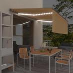 vidaXL Luifel automatisch rolgordijn LED windsensor 4x3 m, Verzenden, Nieuw