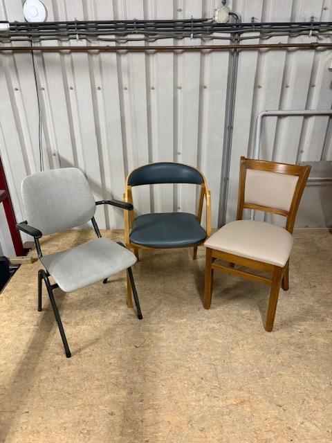 ZGAN Showmodel Stoelen (3 stuks) Vintage/Café, Huis en Inrichting, Stoelen, Ophalen