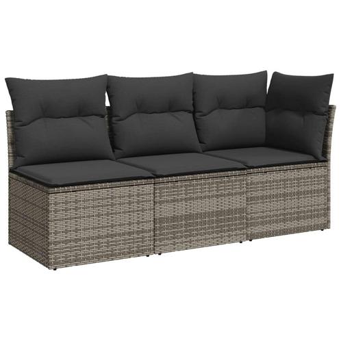 Grijze Tuinbank 3-zits v. - Tweedekansje met korting!, Tuin en Terras, Tuinbanken, Nieuw, Kunststof, Ophalen of Verzenden