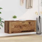 vidaXL Schoenenkast met plank Oud hout 100 x 35 x 38 cm, Verzenden, Nieuw