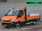 Iveco Daily 35C14 Open Laadbak Dubbelucht 3,5t Trekhaak Navi, Stof, Gebruikt, Euro 6, Overige kleuren