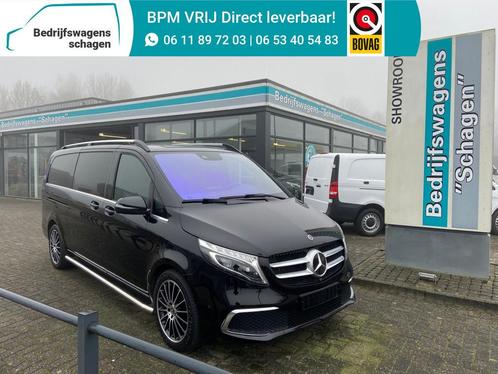 Mercedes-Benz V-Klasse 250d L3 XXL DC Avantgarde | 360° Came, Auto's, Mercedes-Benz, Zwart, Financial lease, Lease, V-Klasse, Ophalen of Verzenden