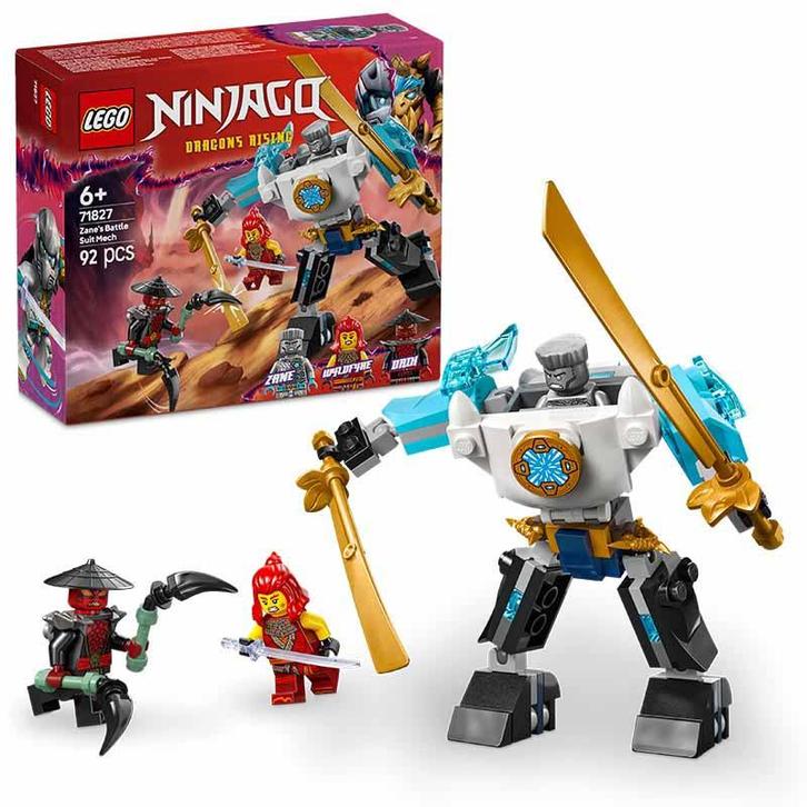 LEGO Ninjago - Zanes Battle Suit Mech 71827, Kinderen en Baby's, Speelgoed | Duplo en Lego, Ophalen of Verzenden