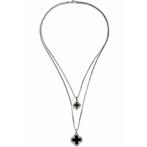 Firetti Ketting met hanger Kruis, tweerijig, Sieraden, Tassen en Uiterlijk, Kettingen, Verzenden, Nieuw