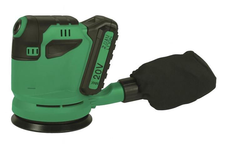 Snoerloze schuurmachine (20V, Ø125 mm, inclusief accu en st, Doe-het-zelf en Verbouw, Gereedschap | Handgereedschap, Nieuw, Ophalen of Verzenden