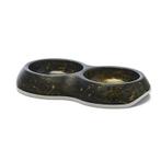 Savic Voerbak Delice Dubbel Marble Zwart / Goud, Dieren en Toebehoren, Katten-accessoires, Verzenden, Nieuw