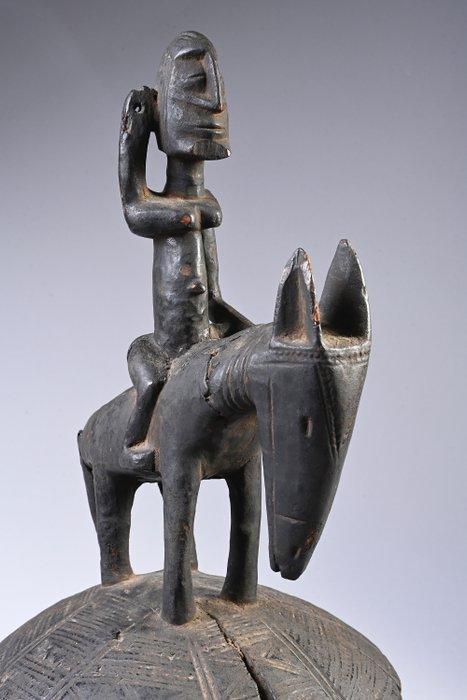 Tapa de urna Hogon - Figuur - Dogon - Mali, Antiek en Kunst, Kunst | Niet-Westerse kunst