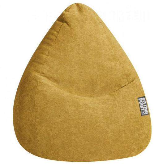 Zitzak BeanBag Alfa XXL - Mosterd, Huis en Inrichting, Zitzakken, Verzenden