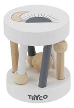 Tryco Houten Rollende Rammelaar TR-353008, Kinderen en Baby's, Speelgoed | Houten speelgoed, Verzenden, Nieuw