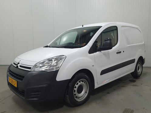 Citroën Berlingo 1.6 BlueHDI 100 Club S&S, Auto's, Bestelauto's, Onderhoudsboekje, Lease, Grijs, Automaat, Wit, Financial lease