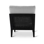 Loungeset Anais | center | teak ebony | zwarte weving | in.., Verzenden, Nieuw