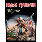 Iron Maiden - The Trooper - Backpatch officiële merchandise, Ophalen of Verzenden, Nieuw, Kleding