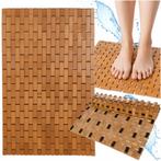 Ruhhy bamboe badmat 80x50 cm – antislip en waterproof, Ophalen of Verzenden, Nieuw