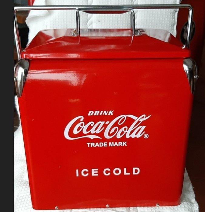 Koelkast - ijskast Coca Cola - Staal, Antiek en Kunst, Antiek | Wandborden en Tegels