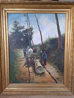 Anton Mauve (1838-1888), Naar - Débardage, Antiek en Kunst