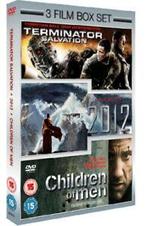 2012/Terminator Salvation/Children of Men DVD (2010) John, Cd's en Dvd's, Dvd's | Science Fiction en Fantasy, Zo goed als nieuw