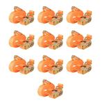 vidaXL Spanbanden 0,4 ton 6mx25mm oranje 10 st, Doe-het-zelf en Verbouw, Verzenden, Nieuw