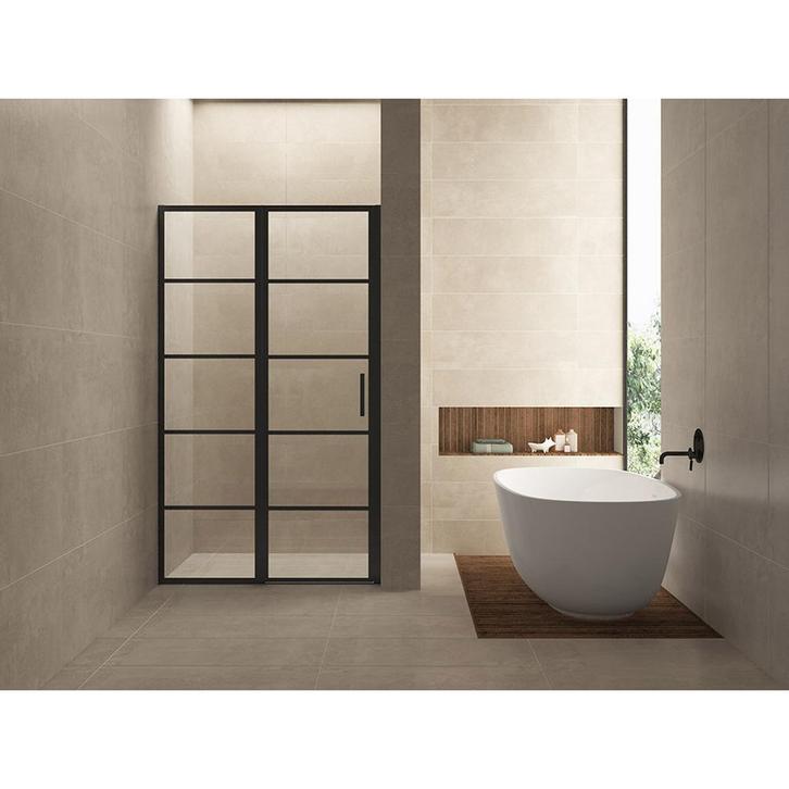 Wiesbaden Horizon Nisdeur Met Vast Deel En Raster -, Doe-het-zelf en Verbouw, Sanitair, Nieuw, Glas, Ophalen of Verzenden