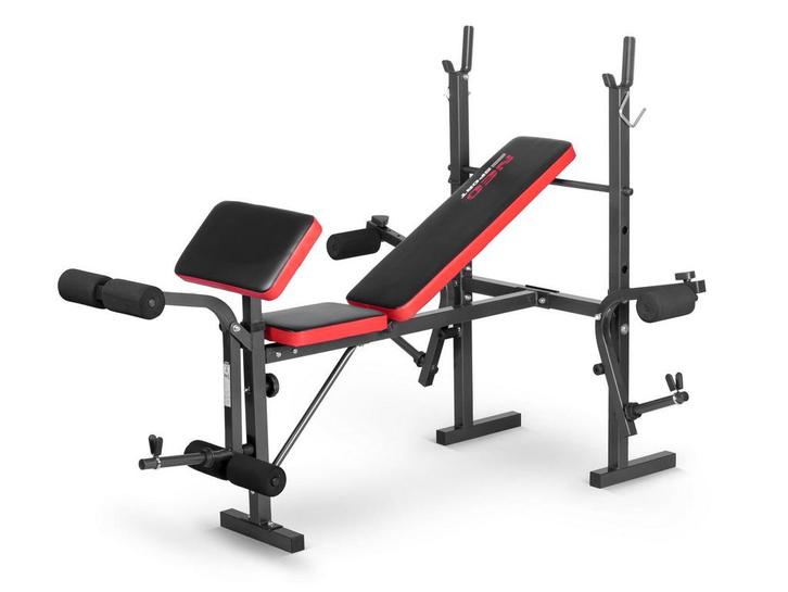 Compacte Halterbank | OP = OP | Sporten Thuis met 40% Kor..., Sport en Fitness, Fitnessapparatuur, Nieuw, Metaal, Krachtstation