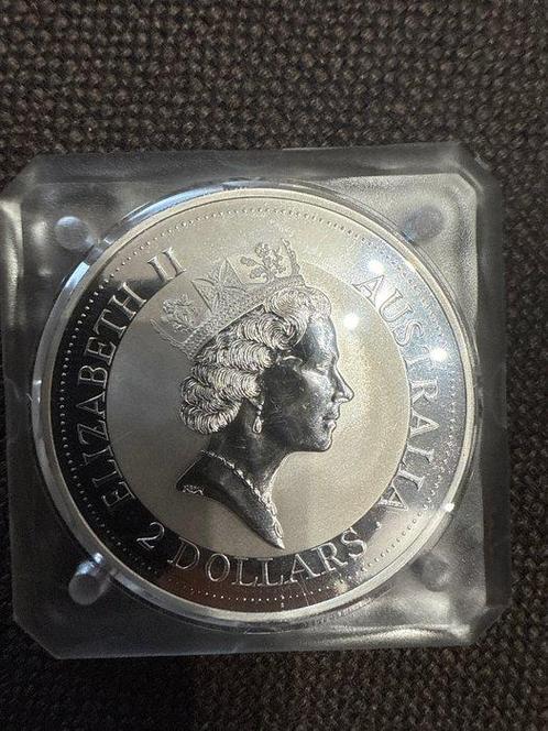 Australië. 2 Dollars 1992 Kookaburra 2 oz .999 (Zonder, Postzegels en Munten, Munten | Europa | Niet-Euromunten