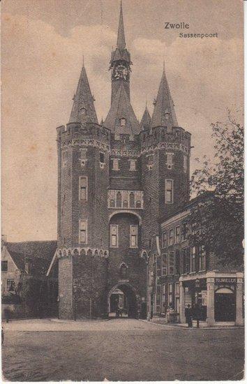 ZWOLLE - Sassenpoort, Verzamelen, Ansichtkaarten | Nederland, Verzenden