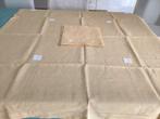 Tafelkleed (7)  - 106 cm - 109 cm - Tafelkleed met 6, Antiek en Kunst, Antiek | Kleden en Textiel