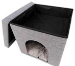 Trixie Poef Kattenmand Relax-Iglo Alois Grijs, Dieren en Toebehoren, Verzenden, Nieuw