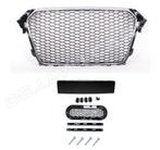 RS4 Look Front Grill Chrome/Black Edition voor Audi A4 B8.5, Ophalen of Verzenden, Nieuw