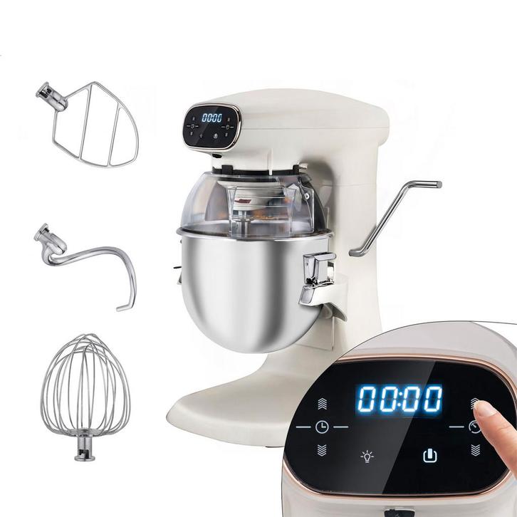 GGM Gastro | Planeetmenger - 12 liter - 880 Watt - met |, Witgoed en Apparatuur, Keukenmixers, Nieuw, Verzenden