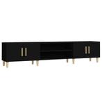 Tv-meubel | OP = OP | Zwart Hout Look | Ruimtebesparend, Huis en Inrichting, Kasten | Televisiemeubels, Minder dan 50 cm, 75 cm of meer
