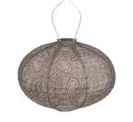 Solar Lampion Oval - Paisley Taupe - 40 cm (tuinverlichting), Tuin en Terras, Verzenden, Minder dan 50 watt, Overige typen, Nieuw