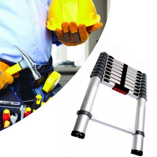 Praktische Telescopisch Uitschuifbare Ladder, Auto diversen, Auto-accessoires, Verzenden