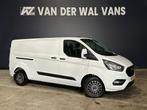 Ford Transit Custom 2.0 TDCI 131pk L2H1 Euro6 Airco | Apple, Auto's, Stof, Gebruikt, Wit, Dealer onderhouden