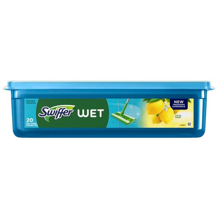 Swiffer Citrus Fresh Vochtige Vloerdoekjes, Huis en Inrichting, Schoonmaakartikelen, Verzenden