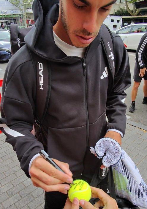 Tennis - Francisco Cerúndolo - Tennisbal, Verzamelen, Overige Verzamelen