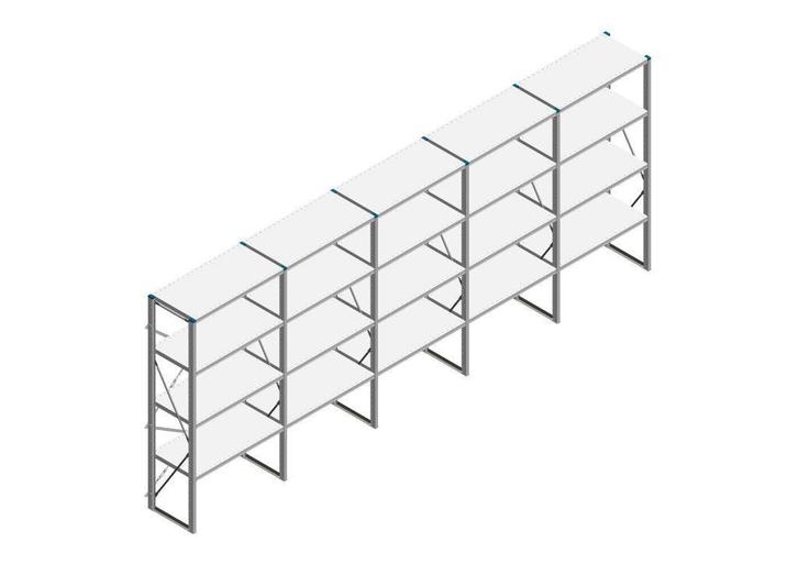 Voordeelrij Nedcon SF Legbordstelling 2000x5030x500mm hxbxd, Zakelijke goederen, Kantoor en Winkelinrichting | Magazijn, Stelling en Opslag