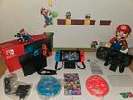 NINTENDO SWITCH NIEUW MODEL (2023) MARIO KART BUNDEL, Ophalen of Verzenden, Gebruikt, Met harde schijf
