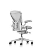 Herman Miller Aeron Remastered Mineral - Incl. Posturefit, Huis en Inrichting, Bureaustoelen, Verzenden, Wit, Zo goed als nieuw