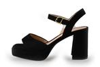 Unisa Sandalen in maat 39 Zwart | 10% extra korting, Verzenden, Zwart, Sandalen of Muiltjes, Zo goed als nieuw