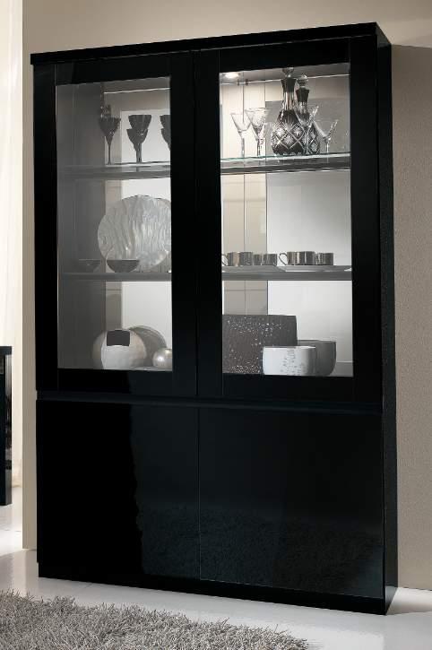 Vitrinekast Rhee - vitrinekasten, Huis en Inrichting, Kasten | Buffetkasten, Nieuw, Overige materialen