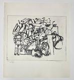 Corneille (1922-2010) - Eau-forte Lieu Rupestre, 1968 - EA, Antiek en Kunst