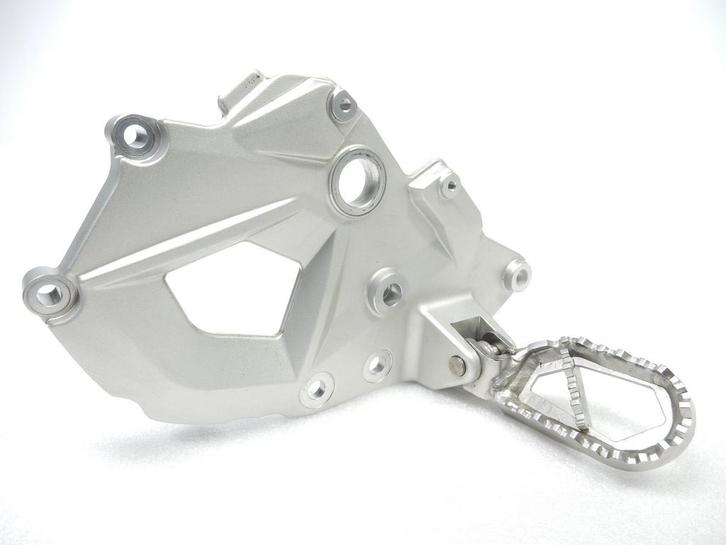 BMW F 750 GS Voetsteunplaat links / Voetsteun links Touratec, Motoren, Onderdelen | BMW, Ophalen of Verzenden