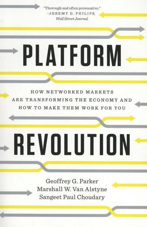 Platform Revolution 9780393354355 Marshall W. Van Alstyne, Boeken, Taal | Engels, Gelezen, Verzenden