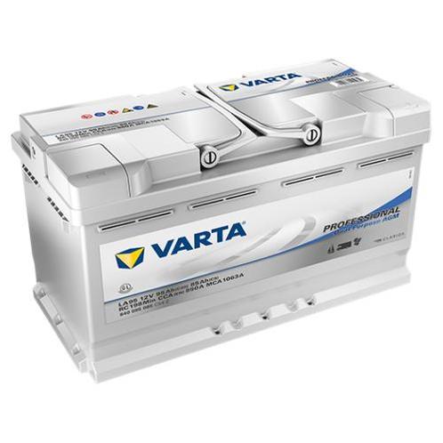 Varta LA95 AGM accu 12 volt 95 ah Dual Purpose, Caravans en Kamperen, Camper-accessoires, Nieuw, Ophalen of Verzenden