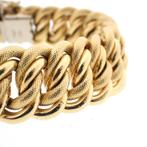 18 Krt. Gouden gourmet schakel armband | 21 cm, Sieraden, Tassen en Uiterlijk, Armbanden, Ophalen of Verzenden, Gebruikt, Overige kleuren