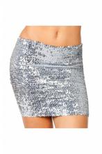 Top/rok pailletten zilver, Ophalen of Verzenden, Nieuw