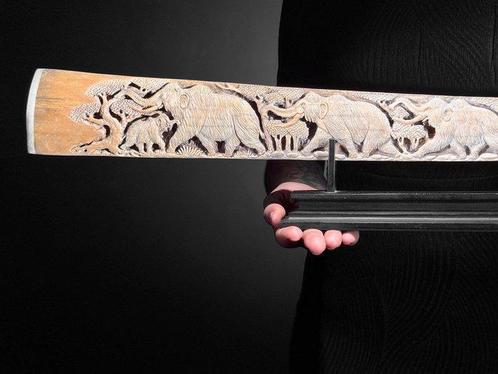 Geen minimumprijs - Grote, uitgesneden zwaardvis -, Antiek en Kunst, Kunst | Designobjecten