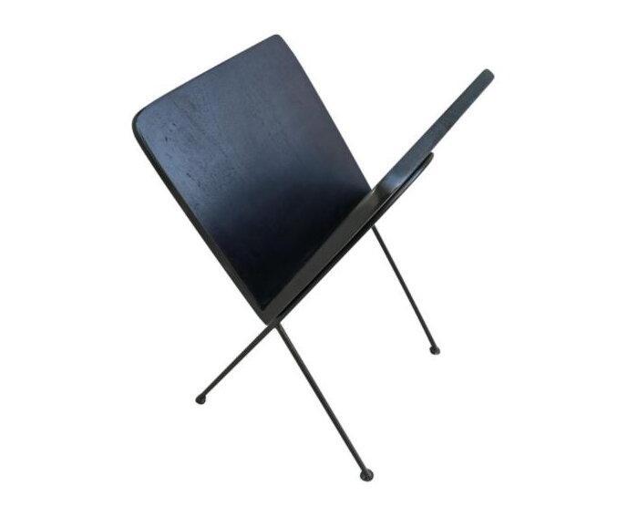 Lectuurhouder Mangohout Zwart | Moods Collection, Huis en Inrichting, Woonaccessoires | Krantenbakken en Lectuurbakken, Nieuw
