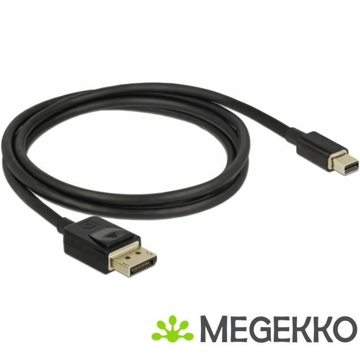 Delock 84927 Mini DisplayPort naar DisplayPort-kabel 8K 60, Computers en Software, Overige Computers en Software, Nieuw, Verzenden
