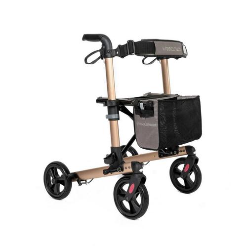 WheelzAhead TRACK Rollator &ndash; Champagne, Diversen, Verpleegmiddelen, Nieuw, Ophalen of Verzenden